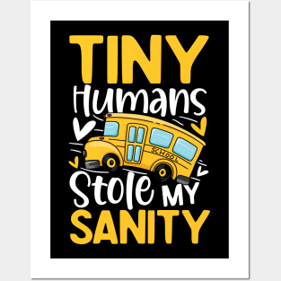 Tiny Humans Stole My Sanity Posters and Art